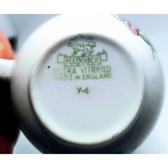 Antique Royal Vitredus Tea Cup Indian Tree John Maddock & Sons England 1896 - Picture 4 of 4